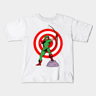 Green arrow Kids T-Shirt